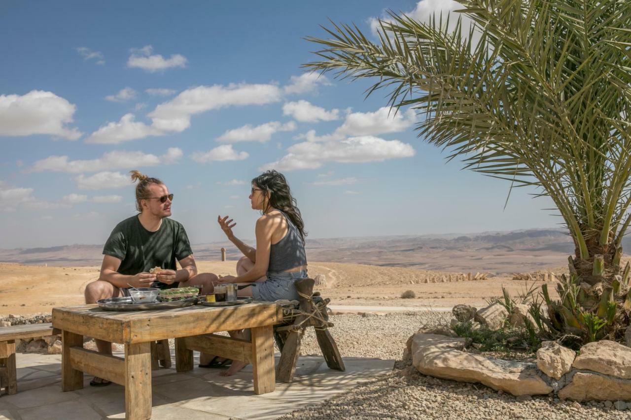 Desert Shade Camp חוות צל מדבר Villa Mitzpe Ramon Ngoại thất bức ảnh